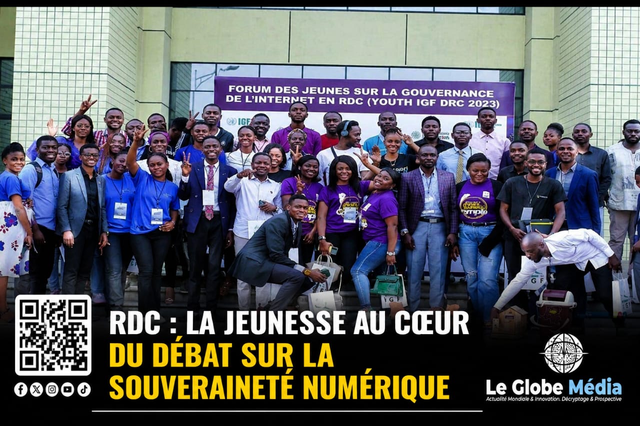 RDC : LA JEUNESSE AU CŒUR DU DÉBAT SUR LA SOUVERAINETÉ NUMÉRIQUE