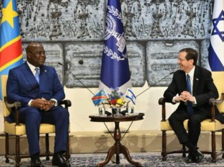 RDC–ISRAËL : FÉLIX TSHISEKEDI À JÉRUSALEM POUR CONSOLIDER LA COOPÉRATION BILATÉRALE