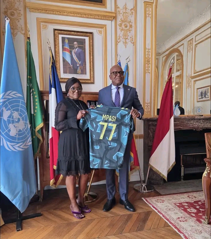 RDC–FRANCE : L’AMBASSADEUR ÉMILE NGOY KASONGO ÉCHANGE AVEC LA FONDATION LIONEL MPASI