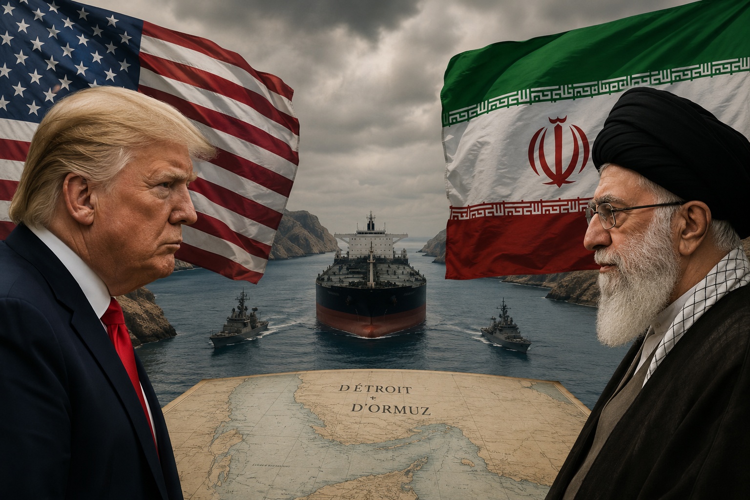 Moyen-Orient : le détroit d'Ormuz au cœur des tensions entre Washington et Téhéran